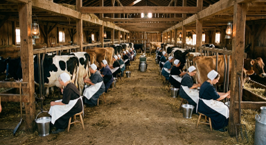 The growing settlement at work